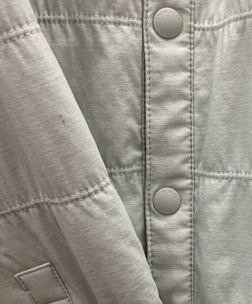 Snow peak（スノーピーク）Snow peak (スノーピーク) Flexible Insulated Shirt アイボリー サイズ:2の古着・服飾アイテム