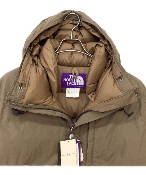 THE NORTHFACE PURPLELABEL（ザ・ノースフェイス パープルレーベル）THE NORTHFACE PURPLELABEL (ザ・ノースフェイス パープルレーベル) ミッドウェイト65/35 マウンテンショートダウンパーカー チャコール サイズ:Lの古着・服飾アイテム