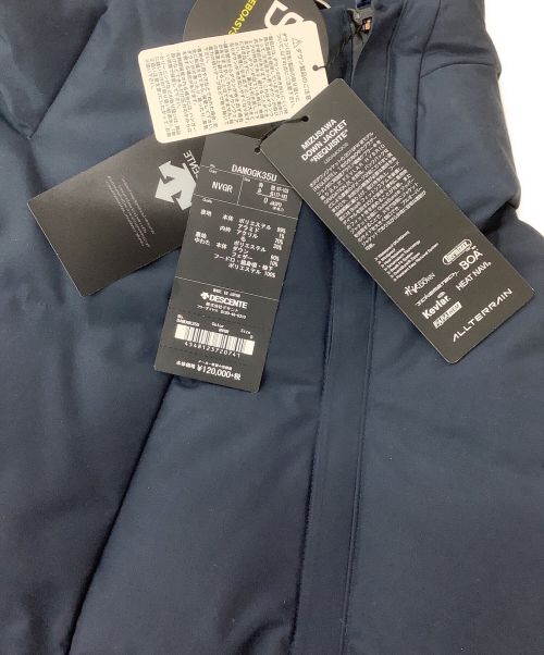 DESCENTE（デサント）DESCENTE (デサント) 水沢ダウン リクイジット ダウン ジャケット ネイビー サイズ:O 未使用品の古着・服飾アイテム