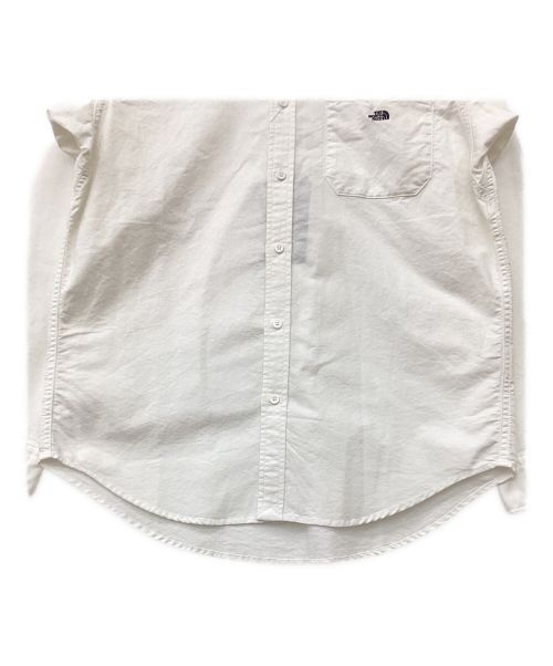 THE NORTHFACE PURPLELABEL（ザ・ノースフェイス パープルレーベル）THE NORTHFACE PURPLELABEL (ザ・ノースフェイス パープルレーベル) Cotton Polyester OX B.D. Shirt ホワイト サイズ:Sの古着・服飾アイテム