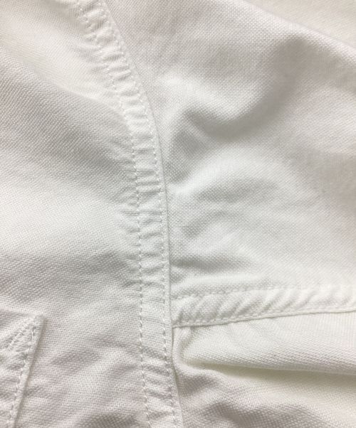 THE NORTHFACE PURPLELABEL（ザ・ノースフェイス パープルレーベル）THE NORTHFACE PURPLELABEL (ザ・ノースフェイス パープルレーベル) Cotton Polyester OX B.D. Shirt ホワイト サイズ:Sの古着・服飾アイテム