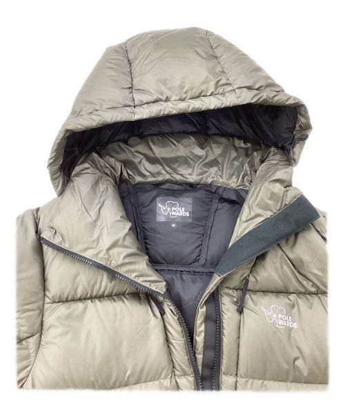 POLEWARDS（ポールワーズ）POLEWARDS (ポールワーズ) フュージョンドライダウン ミッドウェイトフーディー カーキ サイズ:Mの古着・服飾アイテム