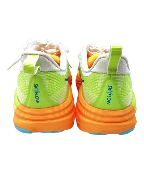 HOKAONEONE（ホカオネオネ）HOKAONEONE (ホカオネオネ) ランニングシューズ ホワイトオレンジ サイズ:27.0cmの古着・服飾アイテム