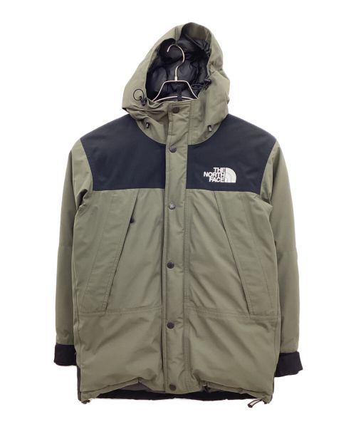 THE NORTH FACE（ザ ノース フェイス）THE NORTH FACE (ザ ノース フェイス) マウンテンダウンジャケット オリーブ×ブラック サイズ:Sの古着・服飾アイテム