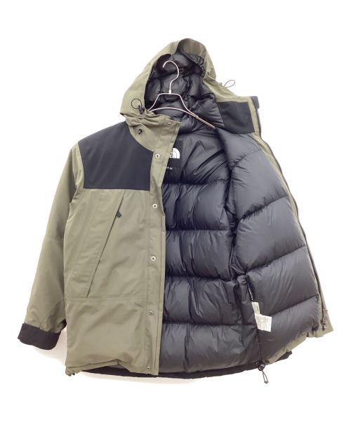 THE NORTH FACE（ザ ノース フェイス）THE NORTH FACE (ザ ノース フェイス) マウンテンダウンジャケット オリーブ×ブラック サイズ:Sの古着・服飾アイテム