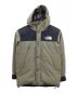 THE NORTH FACE（ザ ノース フェイス）の古着「マウンテンダウンジャケット」｜オリーブ×ブラック