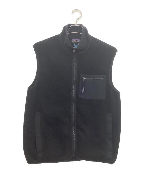 Patagonia（パタゴニア）Patagonia (パタゴニア) シンチラフリースベスト ブラック サイズ:Sの古着・服飾アイテム