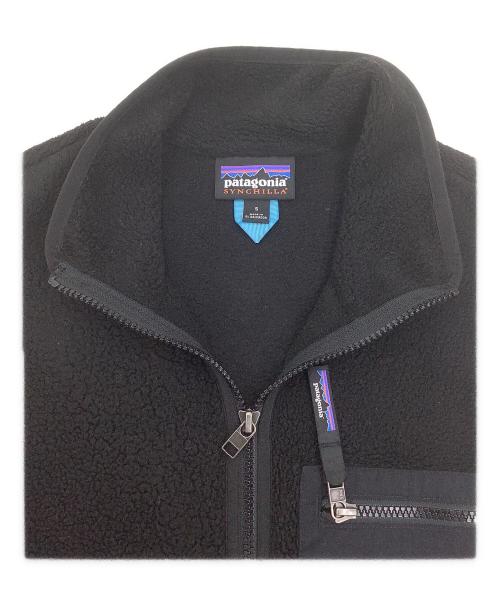 Patagonia（パタゴニア）Patagonia (パタゴニア) シンチラフリースベスト ブラック サイズ:Sの古着・服飾アイテム
