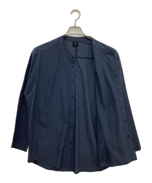 凌（シノギ）凌 (シノギ) 長袖シャツ ブルー サイズ:Lの古着・服飾アイテム