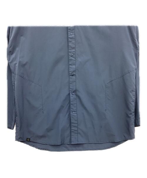 凌（シノギ）凌 (シノギ) 長袖シャツ ブルー サイズ:Lの古着・服飾アイテム