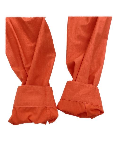 山と道（ヤマトミチ）山と道 (ヤマトミチ) 長袖シャツ オレンジ サイズ:XLの古着・服飾アイテム