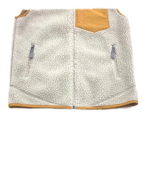 Patagonia（パタゴニア）Patagonia (パタゴニア) クラシックレトロXベスト マスタードｘオフホワイト サイズ:Sの古着・服飾アイテム