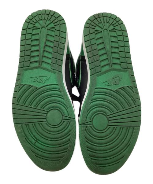 NIKE（ナイキ）NIKE (ナイキ) ハイカットスニーカー グリーン サイズ:27.5の古着・服飾アイテム