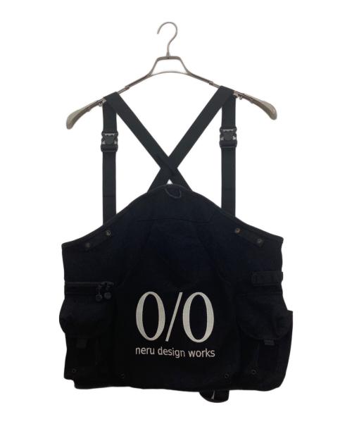 neru design works（ネルデザインワークス）neru design works (ネルデザインワークス) ネルベスト ブラック サイズ:FREEの古着・服飾アイテム