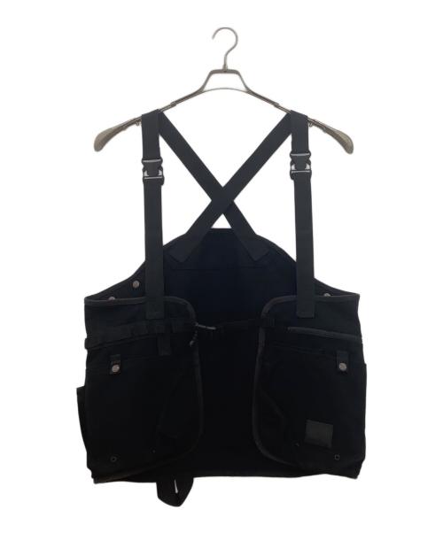 neru design works（ネルデザインワークス）neru design works (ネルデザインワークス) ネルベスト ブラック サイズ:FREEの古着・服飾アイテム
