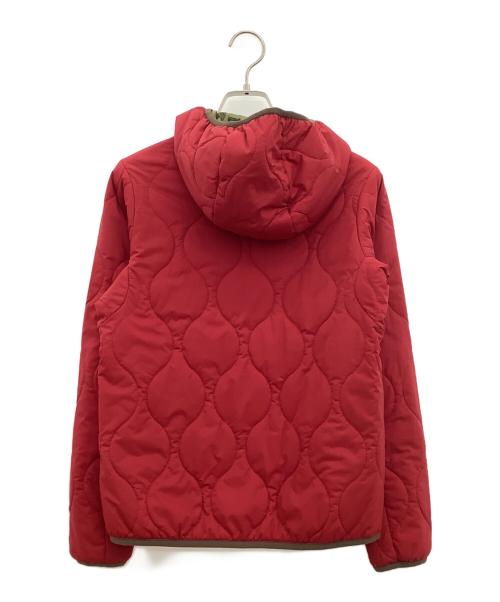 MARMOT（マーモット）MARMOT (マーモット) WS REVERSIBLE PADDING JACKET オリーブ×レッド サイズ:Sの古着・服飾アイテム
