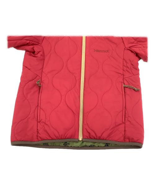 MARMOT（マーモット）MARMOT (マーモット) WS REVERSIBLE PADDING JACKET オリーブ×レッド サイズ:Sの古着・服飾アイテム