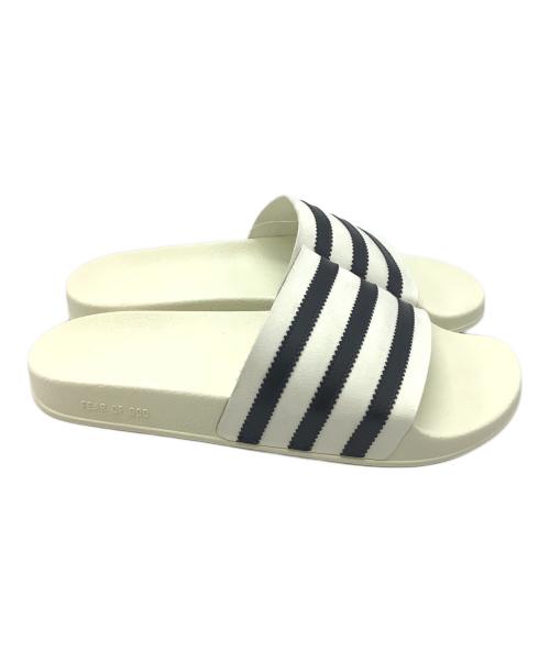 adidas（アディダス）adidas (アディダス) サンダル ホワイト サイズ:26.5cm 未使用品の古着・服飾アイテム