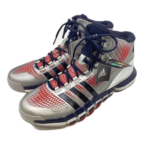 adidas（アディダス）adidas (アディダス) バッシュ　クレイジークイック グレー サイズ:27.0の古着・服飾アイテム