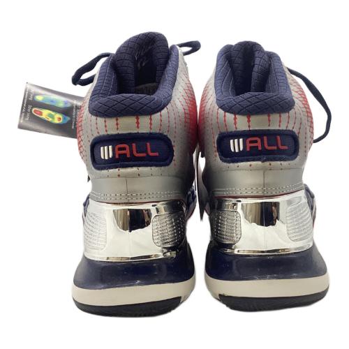 adidas（アディダス）adidas (アディダス) バッシュ　クレイジークイック グレー サイズ:27.0の古着・服飾アイテム