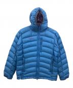 MAMMUTマムート）の古着「Gravity Hooded Down Jacket」｜スカイブルー