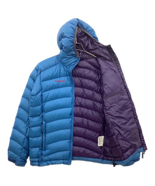 MAMMUT（マムート）MAMMUT (マムート) Gravity Hooded Down Jacket スカイブルー サイズ:不明の古着・服飾アイテム