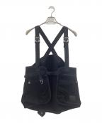 neru design worksネルデザインワークス）の古着「ネルベスト」｜ブラック
