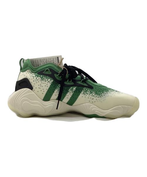 adidas（アディダス）adidas (アディダス) TRAE YOUNG 3 バスケットボールシューズ グリーン×ホワイト サイズ:27.5の古着・服飾アイテム