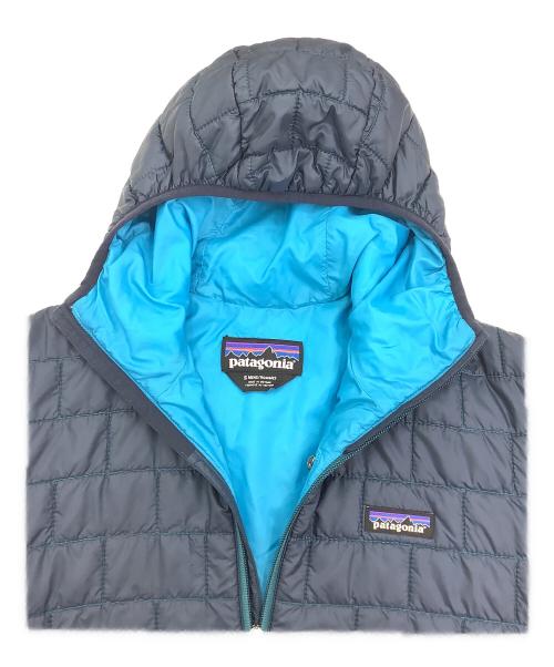 Patagonia（パタゴニア）Patagonia (パタゴニア) ナノパフフーディ ネイビー サイズ:Sの古着・服飾アイテム