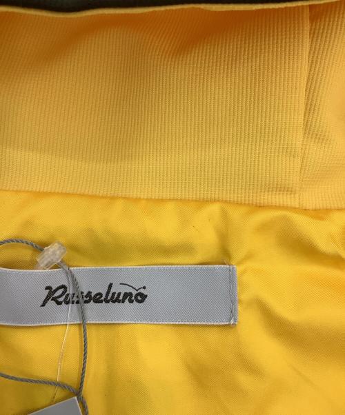 RUSSELUNO（ラッセルノ）RUSSELUNO (ラッセルノ) STITCH ZIPUP HOOD JACKET イエロー サイズ:5の古着・服飾アイテム