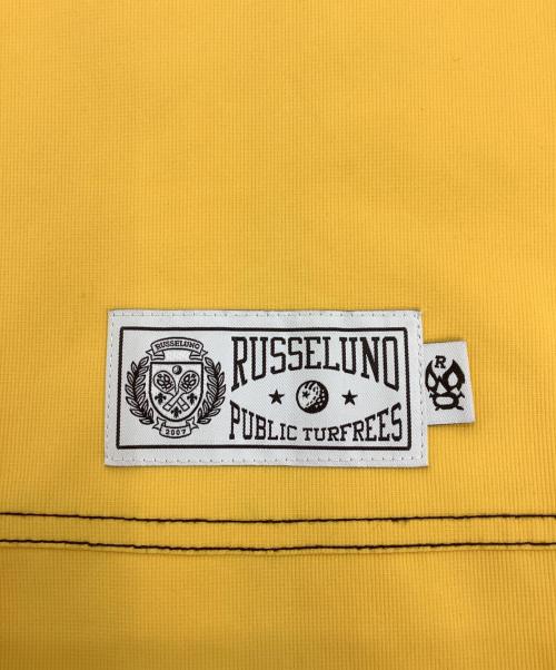 RUSSELUNO（ラッセルノ）RUSSELUNO (ラッセルノ) STITCH ZIPUP HOOD JACKET イエロー サイズ:5の古着・服飾アイテム