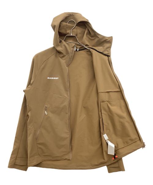 MAMMUT（マムート）MAMMUT (マムート) マクン 2.0 ソフトシェル フーデッド カーキ サイズ:Lの古着・服飾アイテム