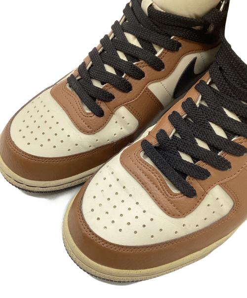 NIKE（ナイキ）NIKE (ナイキ) ハイカットスニーカー/TERMINATOR HIGH BASIC/ターミネーターハイベーシック ブラウン サイズ:27の古着・服飾アイテム