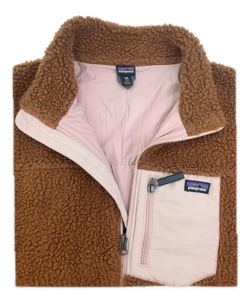Patagonia（パタゴニア）Patagonia (パタゴニア) キッズ・レトロX・ジャケット ブラウン サイズ:XLの古着・服飾アイテム