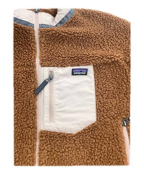 Patagonia（パタゴニア）Patagonia (パタゴニア) キッズ・レトロX・ジャケット ブラウン サイズ:XLの古着・服飾アイテム