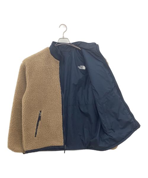 THE NORTH FACE（ザ ノース フェイス）THE NORTH FACE (ザ ノース フェイス) リバーシブルエクストリームパイルジャケット カーキ×ネイビー サイズ:Lの古着・服飾アイテム