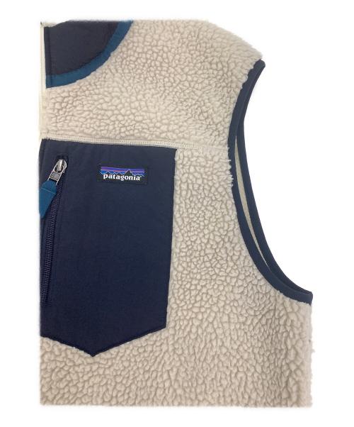 Patagonia（パタゴニア）Patagonia (パタゴニア) クラシックレトロX ベスト ベージュ サイズ:Lの古着・服飾アイテム