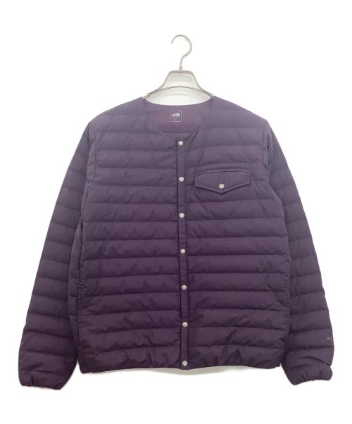 THE NORTH FACE（ザ ノース フェイス）THE NORTH FACE (ザ ノース フェイス) ウインドストッパーゼファーシェルカーディガン パープル サイズ:XLの古着・服飾アイテム