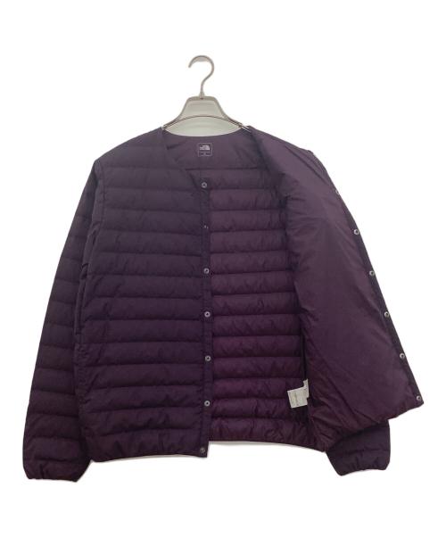 THE NORTH FACE（ザ ノース フェイス）THE NORTH FACE (ザ ノース フェイス) ウインドストッパーゼファーシェルカーディガン パープル サイズ:XLの古着・服飾アイテム
