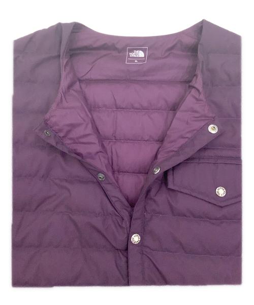 THE NORTH FACE（ザ ノース フェイス）THE NORTH FACE (ザ ノース フェイス) ウインドストッパーゼファーシェルカーディガン パープル サイズ:XLの古着・服飾アイテム