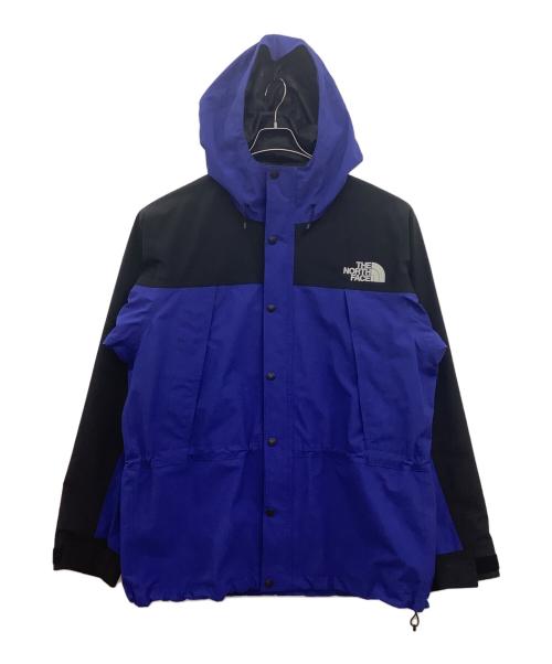 THE NORTH FACE（ザ ノース フェイス）THE NORTH FACE (ザ ノース フェイス) マウンテンライトジャケット ブラック×ブルー サイズ:XXLの古着・服飾アイテム