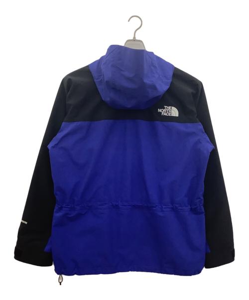 THE NORTH FACE（ザ ノース フェイス）THE NORTH FACE (ザ ノース フェイス) マウンテンライトジャケット ブラック×ブルー サイズ:XXLの古着・服飾アイテム