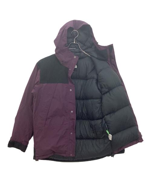 THE NORTH FACE（ザ ノース フェイス）THE NORTH FACE (ザ ノース フェイス) マウンテンダウンジャケット ブラックベリーワイン サイズ:XLの古着・服飾アイテム