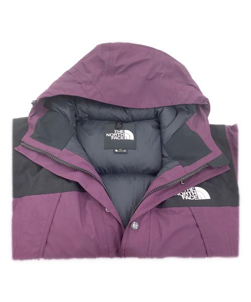 THE NORTH FACE（ザ ノース フェイス）THE NORTH FACE (ザ ノース フェイス) マウンテンダウンジャケット ブラックベリーワイン サイズ:XLの古着・服飾アイテム