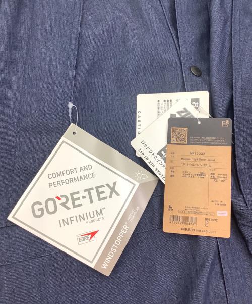 THE NORTH FACE（ザ ノース フェイス）THE NORTH FACE (ザ ノース フェイス) マウンテンライトデニムジャケット インディゴ サイズ:XLの古着・服飾アイテム