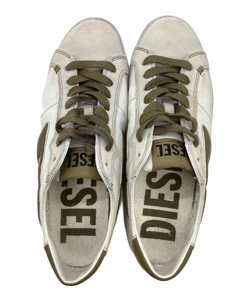 DIESEL（ディーゼル）DIESEL (ディーゼル) ローカットスニーカー/スニーカー/LEROJI ホワイト サイズ:28.5の古着・服飾アイテム