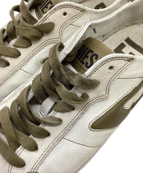 DIESEL（ディーゼル）DIESEL (ディーゼル) ローカットスニーカー/スニーカー/LEROJI ホワイト サイズ:28.5の古着・服飾アイテム