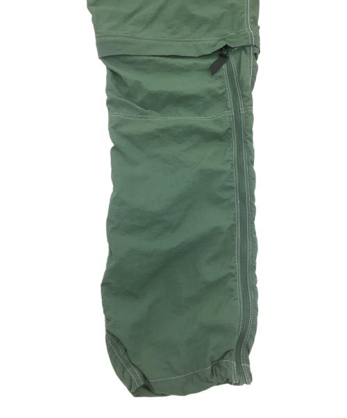 and wander（アンドワンダー）and wander (アンドワンダー) アウトドアウェア(パンツ) グリーン サイズ:Lの古着・服飾アイテム
