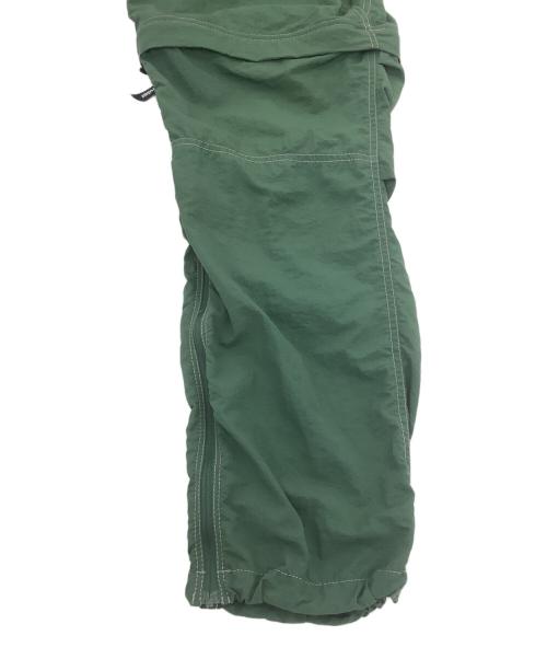 and wander（アンドワンダー）and wander (アンドワンダー) アウトドアウェア(パンツ) グリーン サイズ:Lの古着・服飾アイテム