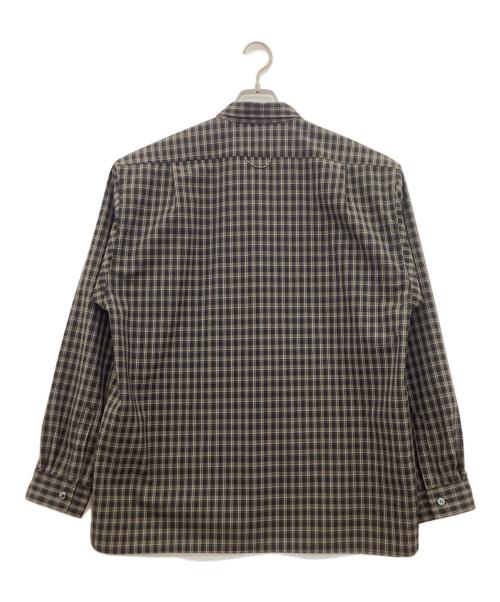 BLACK BRICK（ブラックブリック）BLACK BRICK (ブラックブリック) チェックシャツ グリーン サイズ:Lの古着・服飾アイテム